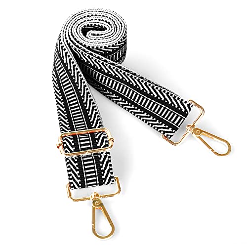 Image of Purse Straps Replacement Crossbody Straps for Purses,Wide Shoulder Strap for Bags Purse Strap Extender Guitar Straps for Handbags Luggage Straps Backpack Straps Nylon Backpack Straps for Women