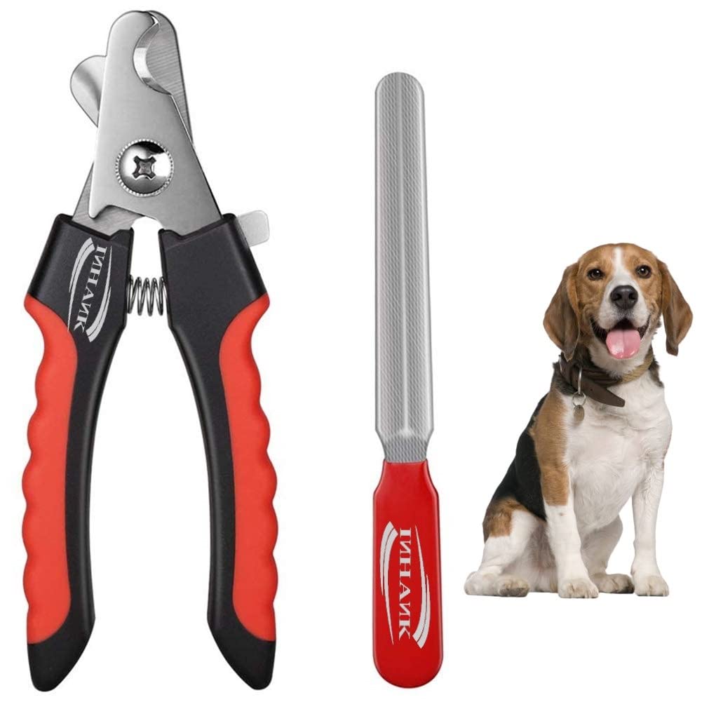 INHANK Dog Nail Cutter - Pet Nail Clipper with Nail File, Grinder Trimmer for Small, Medium, Large Dogs - Easy to Use, Safe and Effective Grooming Tool for Healthy Nails (1 Piece) (B09W1KSY7N) Amazon Price History, Amazon Price Tracker