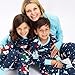 HonestBaby Family Matching Holiday Pajamas Organic Cotton for Men, Women, Kids, Toddlers, Baby Boys, Girls, Unisex Pets, Snow Boardin, X-Small