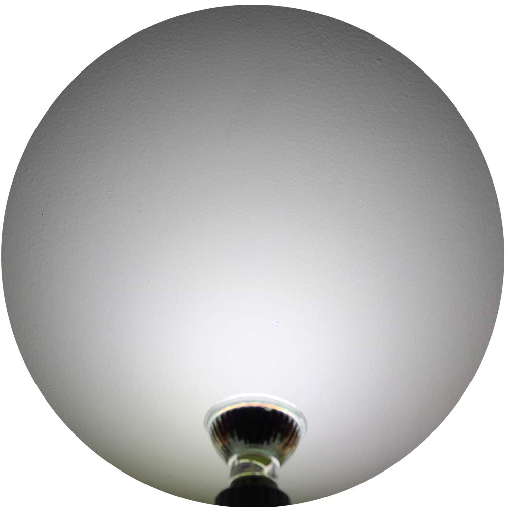 Générique GU10 LED Blanc Froid | Lampe LED | 280 lumens | Lampe réflecteur LED | Ampoules LED | 3 W remplace Une halogène de 25 W | Ampoules LED | Lot de 12 Ampoules