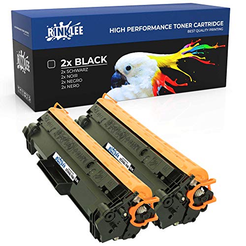 RINKLEE CF244A 44A Toner Cartridge Compatible with HP LaserJet Pro M15a M15w M16a M16w MFP M28a M28w M29a M29w