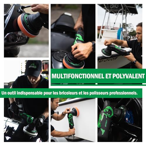 Machine à polir excentrique pour éliminer les micro-rayures sans traces - 7