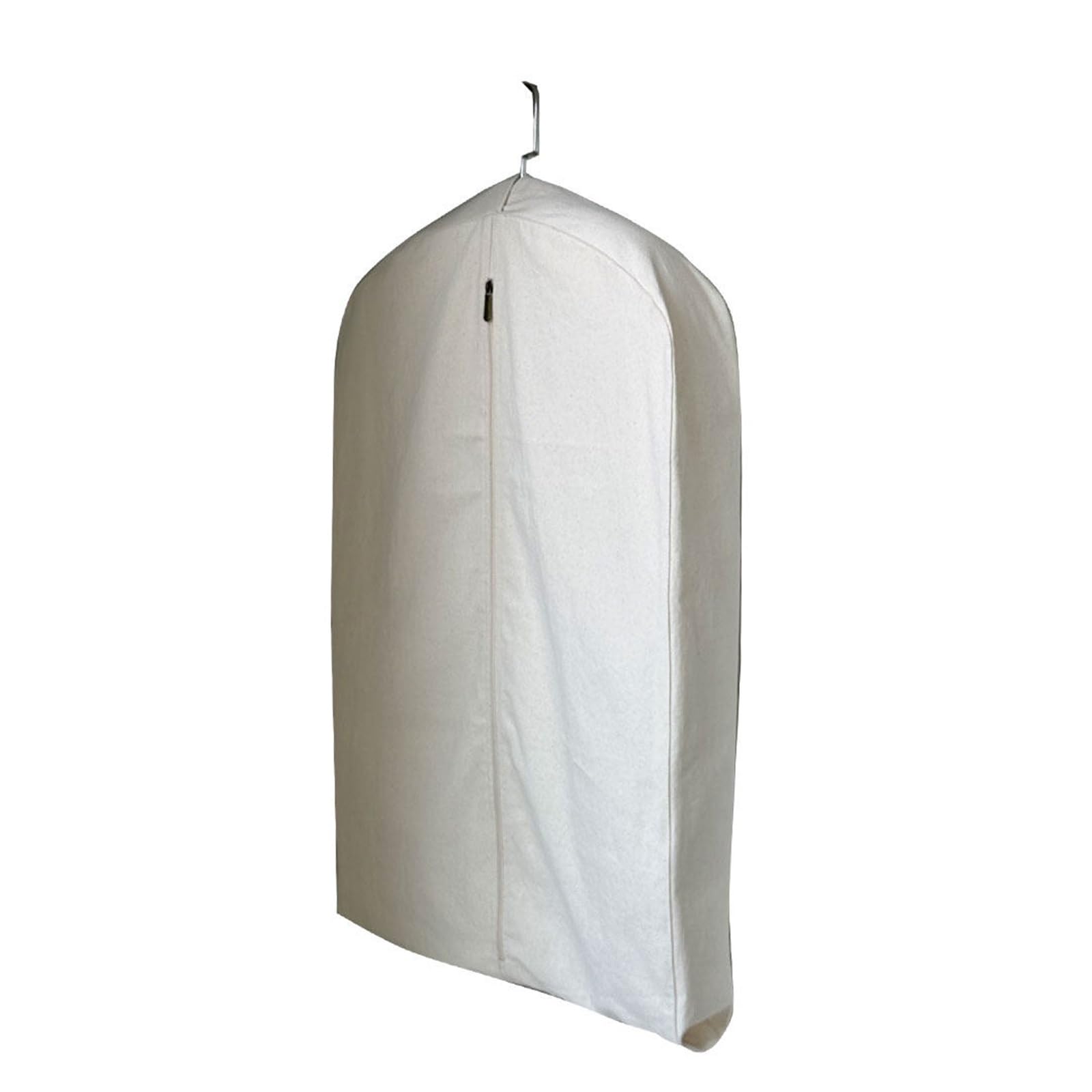 Cotton Garment Bags for Hanging Clothes Washable Suit Cover with Zipper for Clothes Coats, Jackets, Shirts