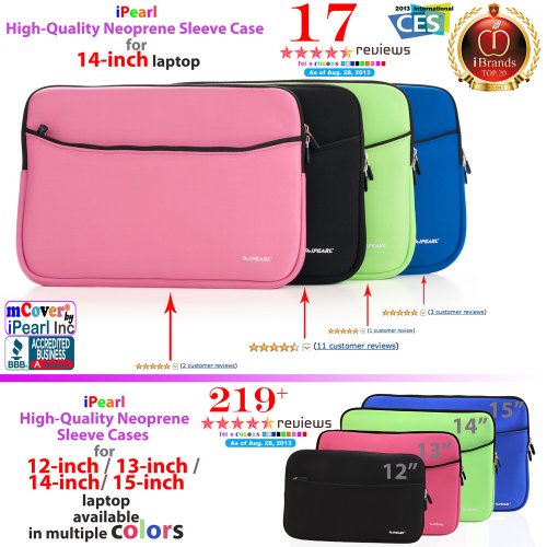 Funda de neopreno suave para laptop 14 pulgadas negra miniatura 2