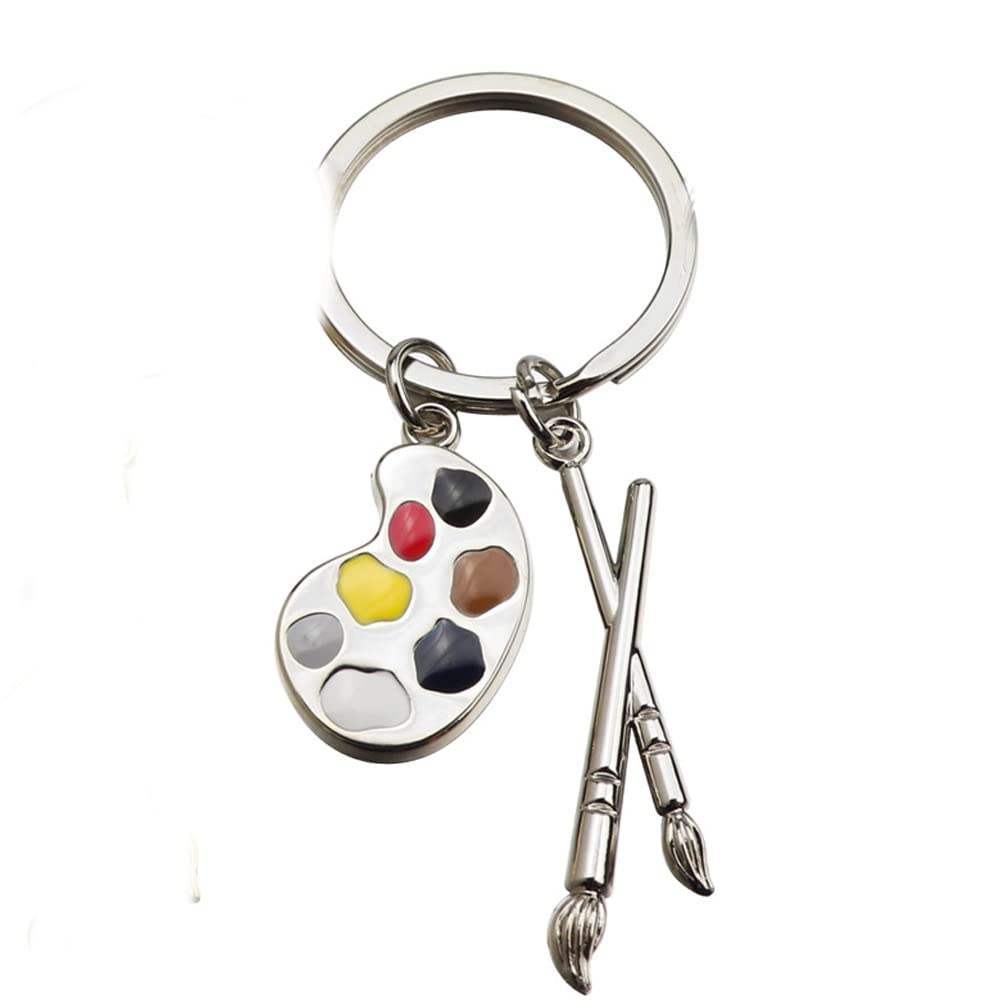 Yaozeio Art Lovers Keychain Gifts for Women Artists & Painters