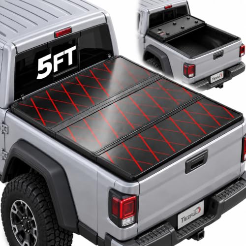 TIEZFUL Tri-Fold Bed Cover