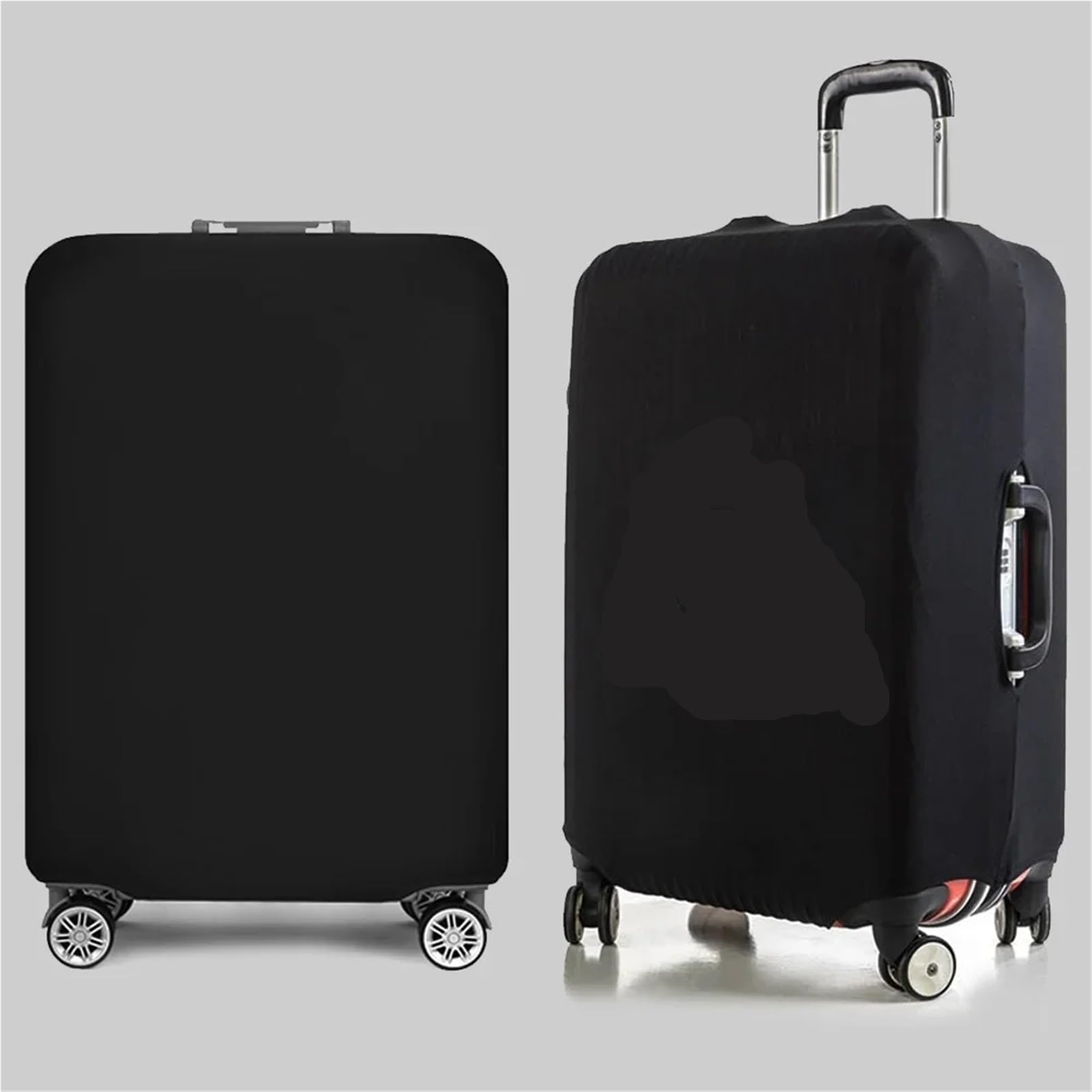 2 pezzi essenziali da viaggio copertura for valigia stampa divertente for accessori borsa trolley custodia protettiva for bagagli Per Viaggi(M)