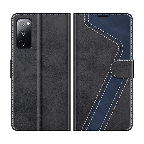 MOBESV Coque pour Samsung Galaxy S20 FE, Housse en Cuir Samsung Galaxy S20 FE, Étui Téléphone Samsung Galaxy S20 FE Magnétique Etui Housse pour Samsung Galaxy S20 FE 4G / 5G, Élégant Noir