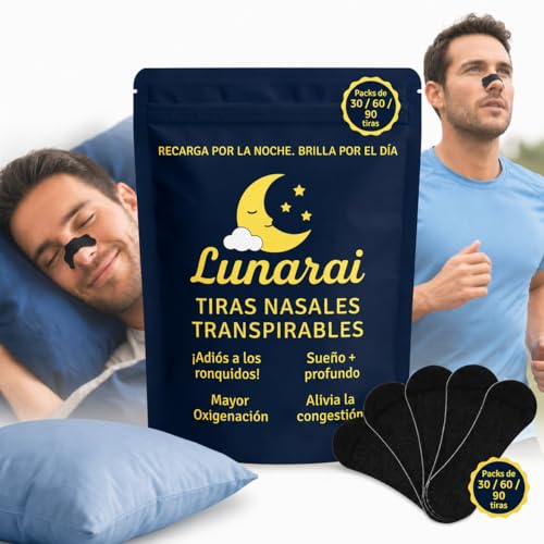 Miniatura 2 de Tiras Nasales Antironquidos 30 Unidades Dilatador Nasal Para Dormir Mejor Tiras Nasales Para Dormir Tiritas Nariz Respirar Nasal Strips Para Ronquidos