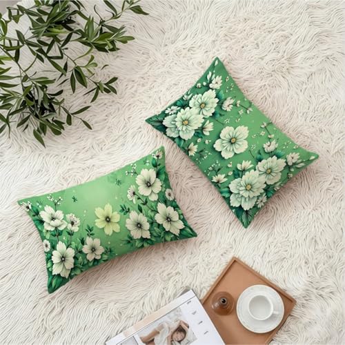 Housse coussin 50x80 velours imperméable anti-tache avec zip invisible - 4