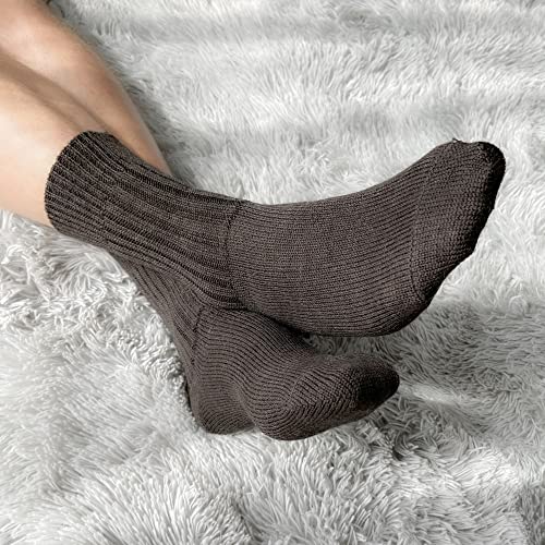 Wool Boot Socks: Pure Organic Virgin Wool Socks for Men and Women, Sizes 6-13.52