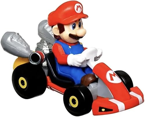 Hot Wheels Super Mario Bros. película teatral Mario Kart Diecast Vehicle (HKD42)