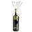 Morepack Cellophane Bags for Wine Bottles,6x18 Inches 50Pcs Clear Wine Gift Cello Bags With Twist Ties (Flat, No Gusset)