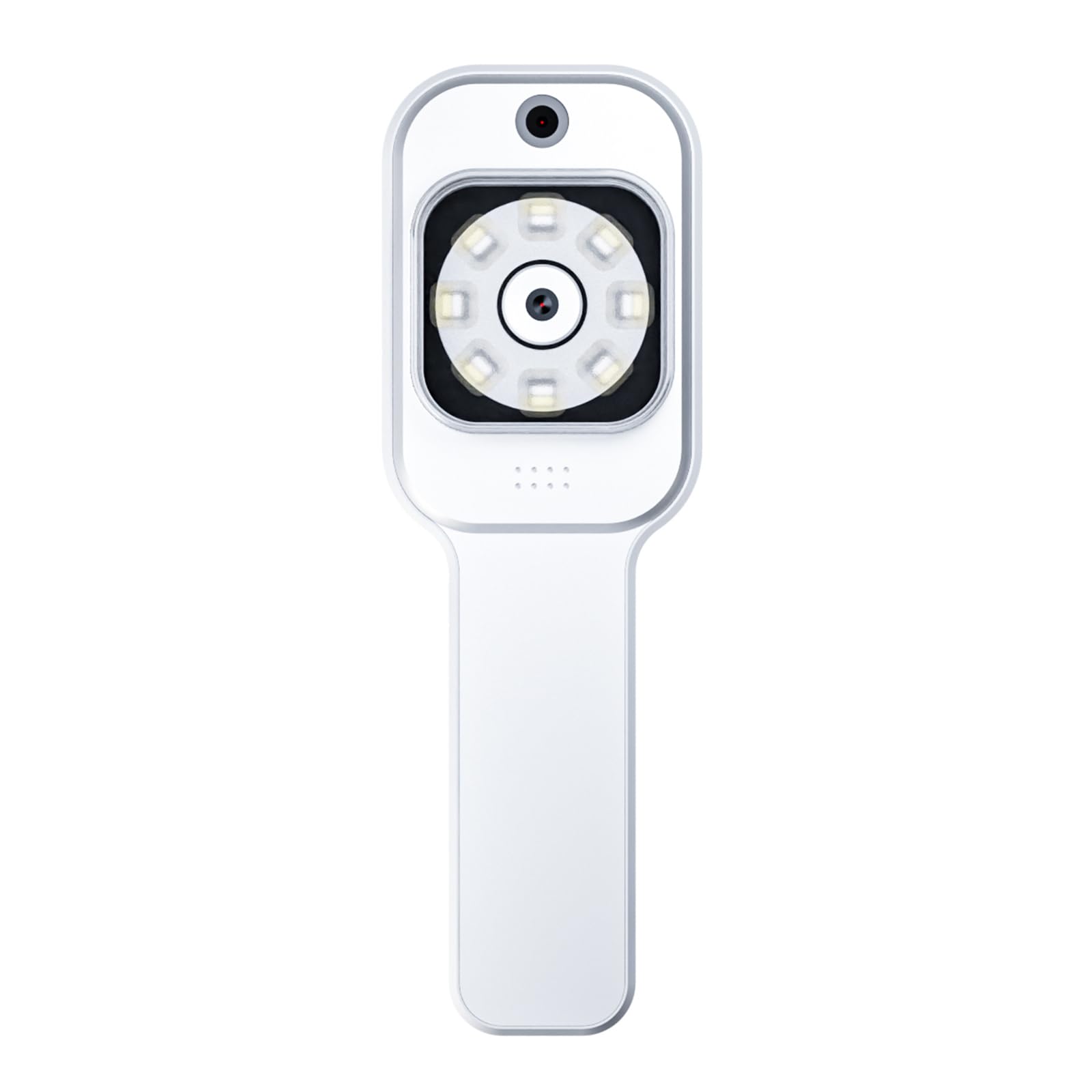 Cazstyk White 3Inch Portable Digital Magnifier For Jewelers With 12Mp Camera And Builtin Led Light Usb Rechargeable Magnifier For Gemstones