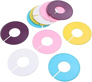 Cabilock 10pcs Clothing Rack Size Dividers Nursery Dividers Ultimate Clothing Rack Dividers Closet Organizer DIY closet dividers hanging closet dividers plastic dividers Buckle Wardrobe