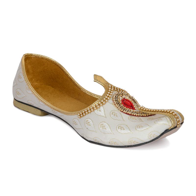 RYAG Mens Ethnic Traditional Juttis & Mojaris (Gold, Numeric_6) (B08XZNVL2J) Amazon Price History, Amazon Price Tracker