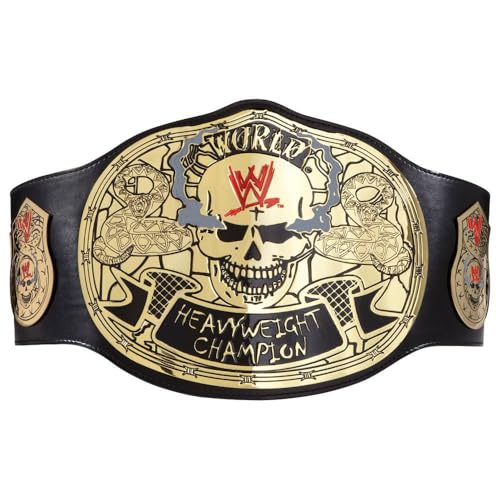 Smoking Skull Stone Cold Heavyweight Wrestling Championship Belt