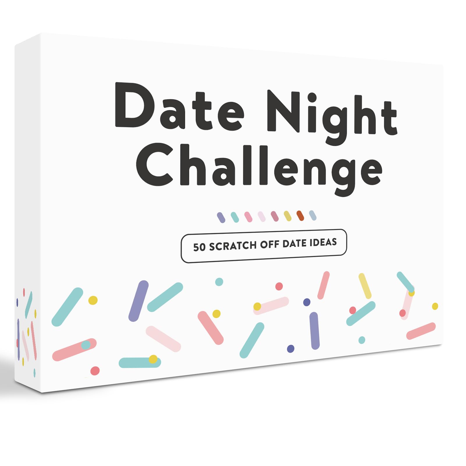 50 Fun & Romantic Scratch Off Date Night Ideas for Couples, Gifts for Him, Her, Husband, Boyfriend, Men - Valentinesday Gifts for Her - Stocking Stuffers, Anniversary, Birthday Gifts for Women