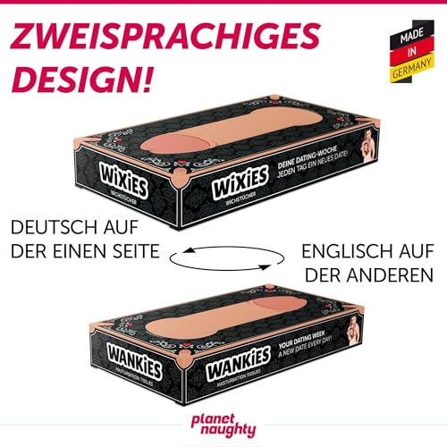 planet naughty Wixies Wichstücher lustige Geschenke für Männer, Scherzartikel für Erwachsene...