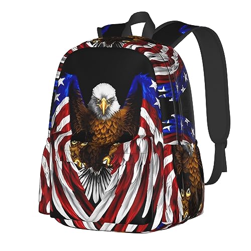 Sac à dos imperméable léger aigle USA pour éviter le mal de dos des adolescents