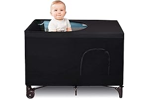 Funvalley Surperfect Blackout Canopy Cover: Baby Bedtime Bliss