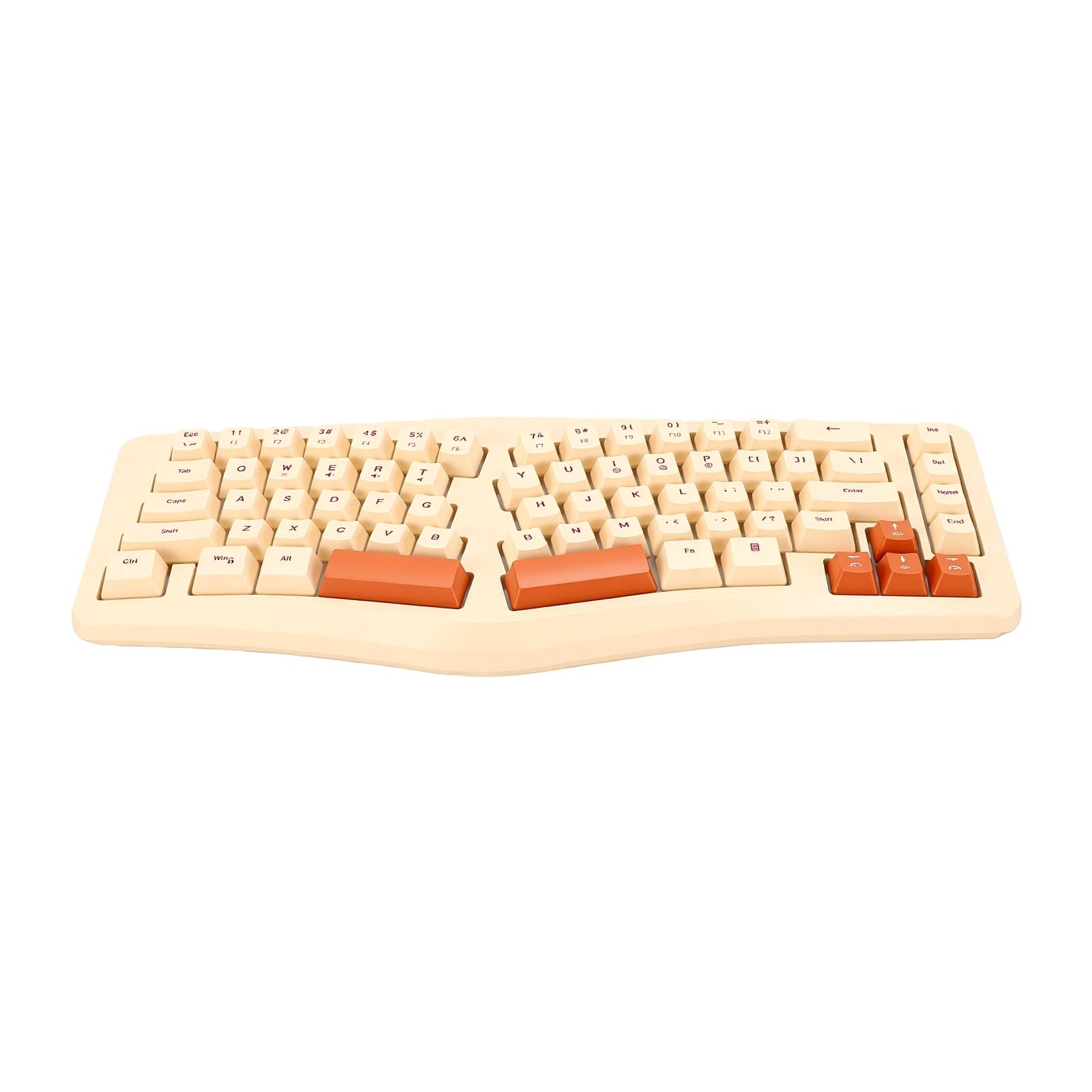 LICAEVEY Tastiera Ergonomica Split 69 Tasti Retroilluminazione RGB USB