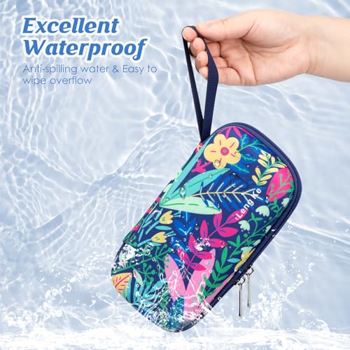 Image of YOUSHARES Insulin Cooler Travel Case - Diabetic Insulated Organizer Portable Cooling Bag for Medication Cooling Insulation, Insulin Pen Case with 2 TSA Approved Cooler Ice Pack