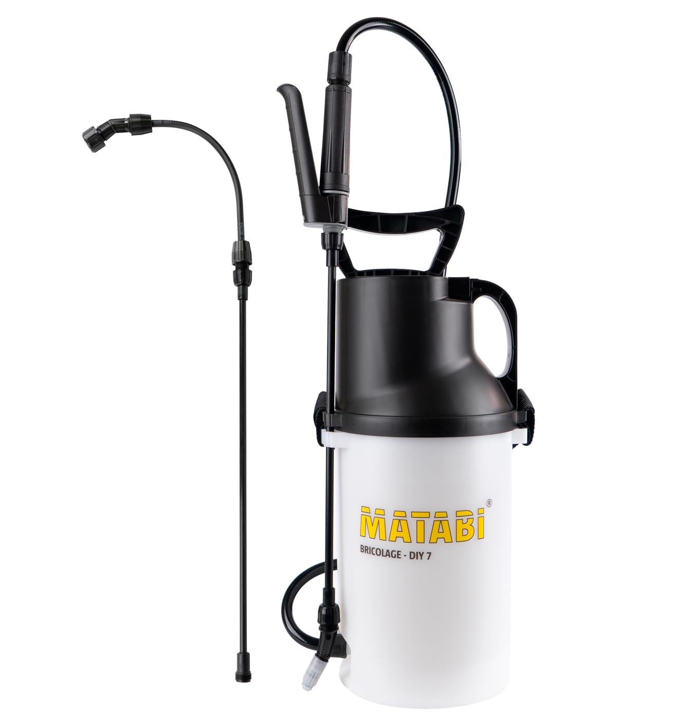 Matabi - Bricolage 7 Pulvérisateur Multifonctionnel à Pression préalable - 5 L - Idéal pour Le Nettoyage des Voitures et la Protection du Bois - Fabriqué en matériaux résistants - Fabriqué en Espagne