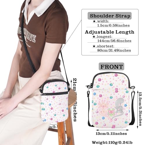 CMNIM Movie Gifts Crossbody Bag Horror Movie Fan Gift Valentines Shoulder Couple Keepsake4