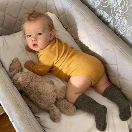 Muñeca Reborn Bebé Niño Realista 20 Pulgadas miniatura 5