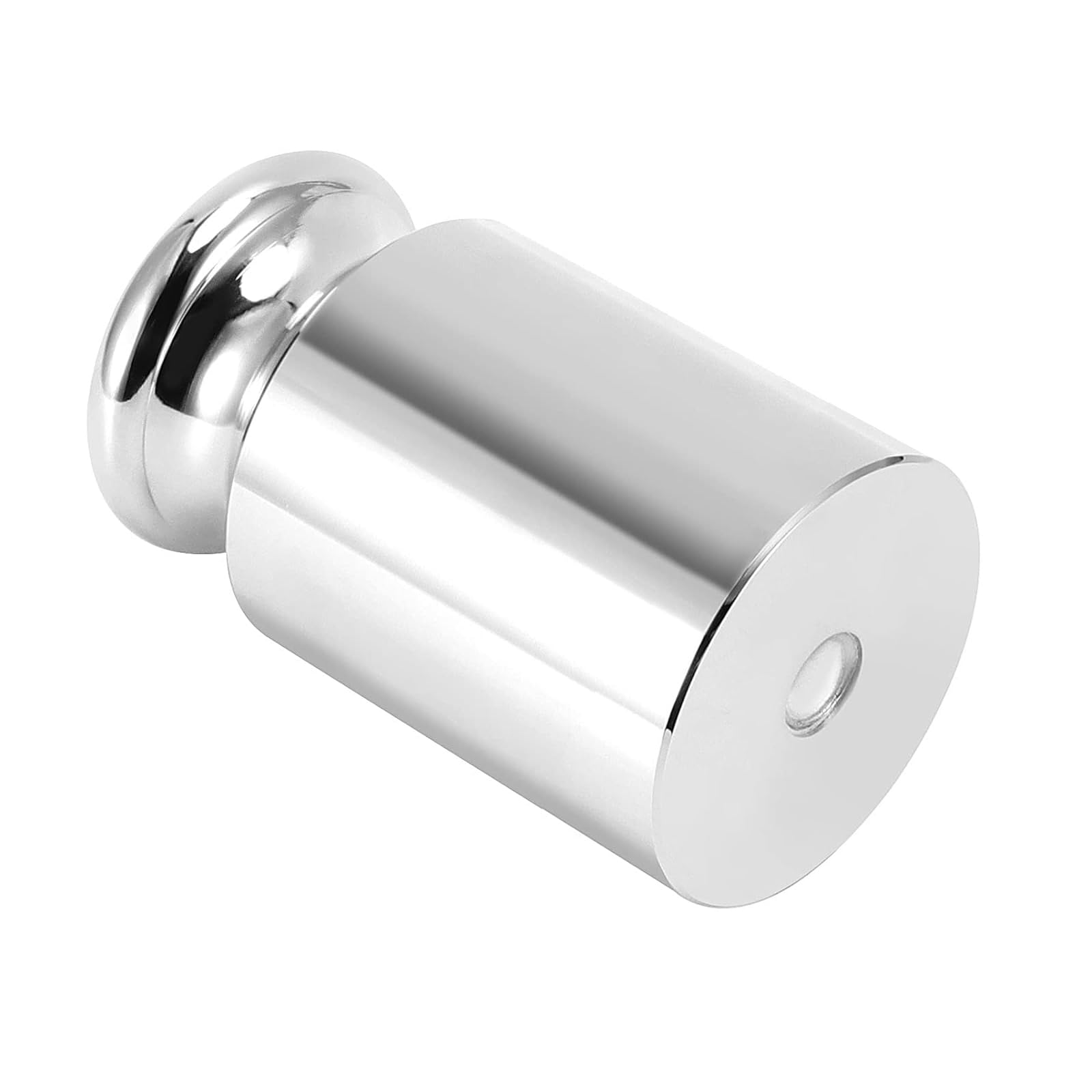 FUNSUEI Lot de 20 poids d'étalonnage de 100 g de haute précision classe M1, poids d'étalonnage pour balance numérique, finition chromée, argent