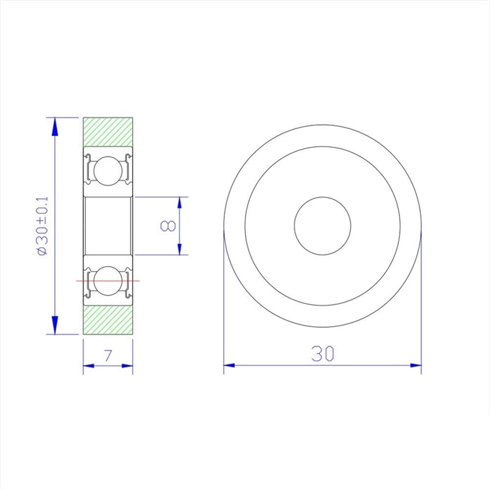 YOSOO Attache industrielle 50pcs inserts filetés mâle femelle réducteur écrou outil de YOSOO Attache industrielle 50pcs inserts filetés mâle femelle réducteur écrou outil de