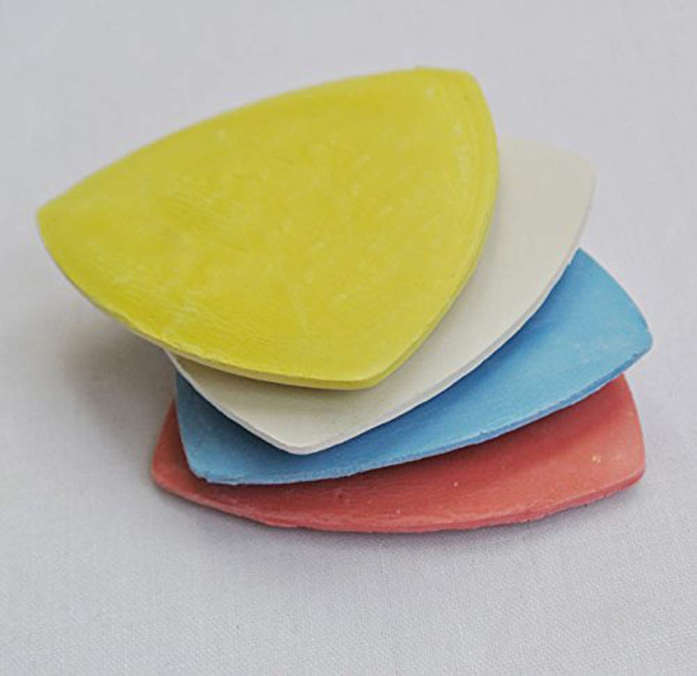Lot De 3 Craies Pour Tissus - Marqueurs Couture Tailleur - Effaçables à L'Eau - Pour Couture Et Travaux Manuels