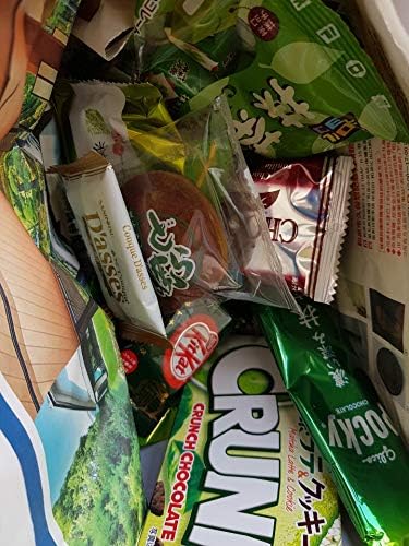 Premium Matcha Japanese Sanck Box - Matcha Green tea flavored cookie & chocolate package gift set