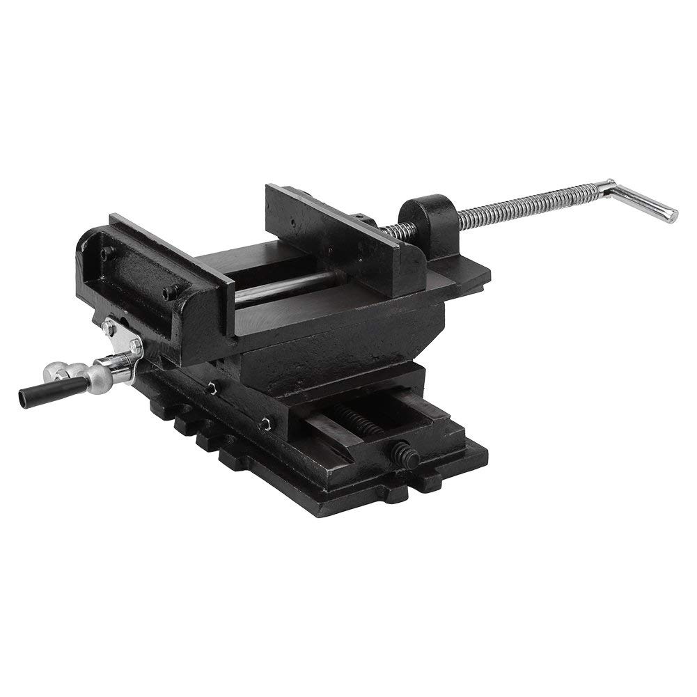 Étau Établi 2 Axes à Croix, Pince de Banc d'Atelier à Glissière Croisée, Perceuse à Tarauder, Table Croisée, Machine 6 Pouces 150mm