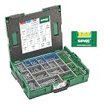 SPAX – SPAX Elektriker Montagekoffer L-BOXX groß - 1.200 Halbrundko