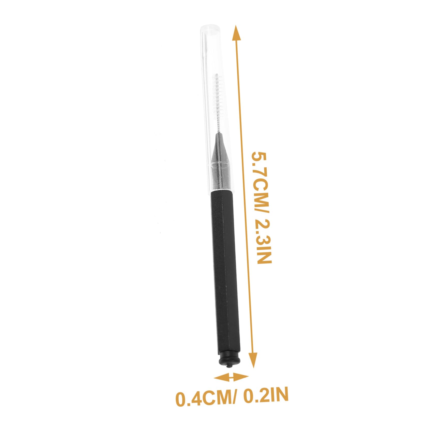 Healeved 400pezzi Eyebrow Brushes e Eyelash Brushes Spazzole Portatili Per Lamination Strumenti Di Bellezza Per Sopracciglia e Ciglia Comodi e Compatti
