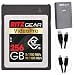 Ritz Gear CFExpress Type B 256GB Card (1700/1100 R/W), Pairs with Compatible Canon & Panasonic DSLR Cameras. Includes CFexpress Type B Card Reader. (Not Recommended for Nikon Cameras)