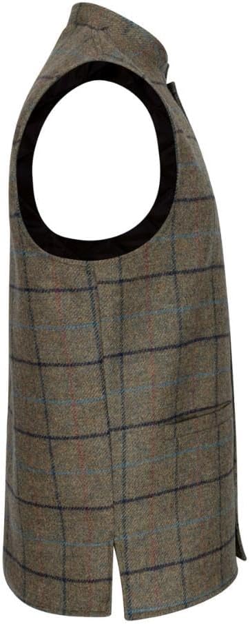 Walker and Hawkes - Abraham Moon Nehru Tweed Waistcoat