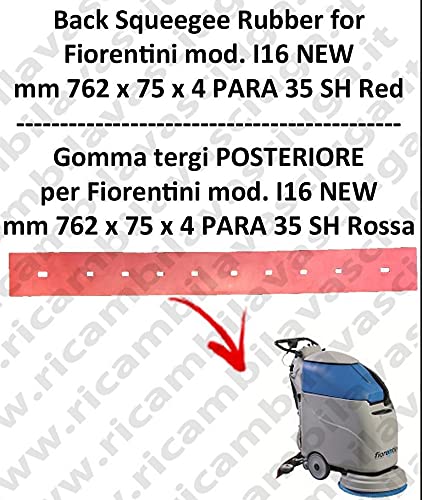 I16 NEW GOMMA TERGI posteriore per lavapavimenti FIORENTINI