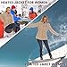 The Best Heated Jackets for Women Over 50: Rechargeable Warmth Without the Bulk 16 OAOA innovation Womens Heated Jacket with 10000mAh Battery Pack, Dual Control Button Heated Coat(L)