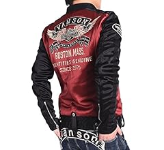 Amazon | [バンソン] 【当店別注】 ライダース フライング