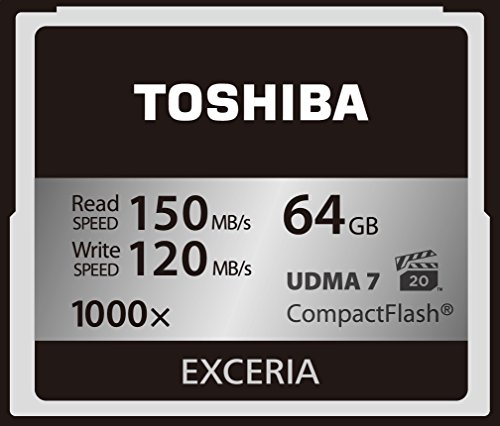 TOSHIBA コンパクトフラッシュカード 64GB EXCERIA 1000倍装 CF-EZ064