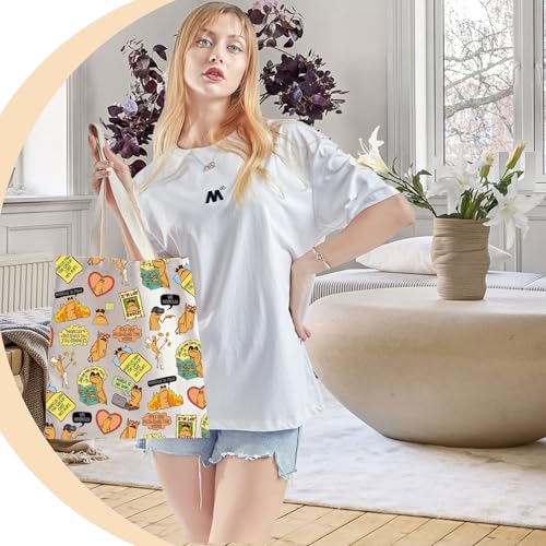 Bolsa Tote Marcus The Worm con diseño divertido miniatura 5