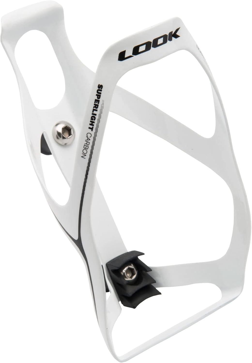 Look Cycle - Super Light Bottle Cage, White Shiny, One Size