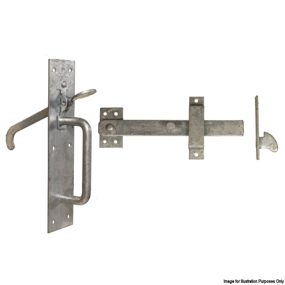 Heavy Duty Suffolk Latch to Suit 75mm Gates - Galvanised