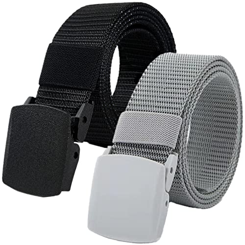 Belts for men Braided Belt,Belts Men Women, Lightweight Nylon Tactical Belt Size Up to 67