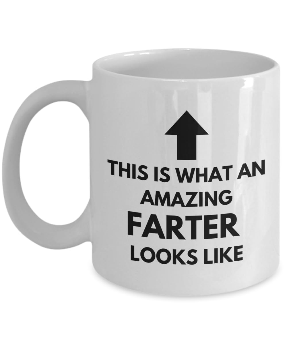 Amazon.com: Amazing Farter coffee mug, Fathers Day gift, fart cup gifts,  fart gag gifts, best father mug, father joke mug : Home & Kitchen