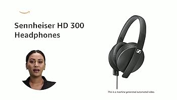Sennheiser HD 300 Over-Ear (Black) : Amazon.in: Electronics