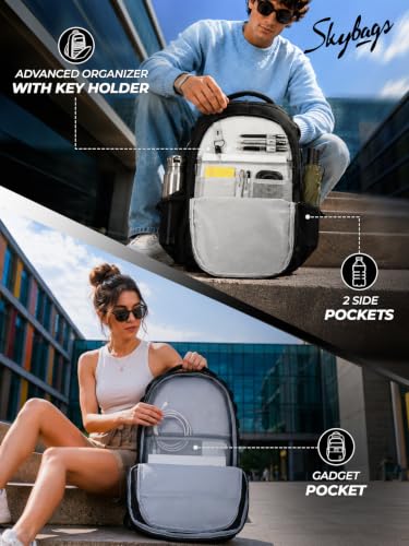 Image of Skybags Cipher 32L Laptop Backpack (Upto 16 inch), 3 Compartments
